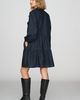 Maeve Bettina 100% Cotton Denim Tiered Mini Shirtdress - 4