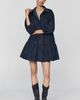 Maeve Bettina Corduroy Tiered Mini Shirtdress - 4