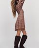 Maeve Bettina Plaid Mini Shirtdress - 2