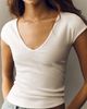 Maeve Betty V-Neck Short-Sleeve Tee by Maeve - 4