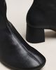Maeve Block Heel Sock Boots - 3
