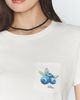 Maeve Blueberry Pocket Tee - 3