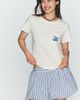Maeve Blueberry Pocket Tee - 4