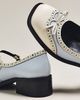Maeve Bow Mary Jane Brogue Heels - 3