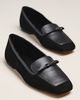 Maeve Bow Square-Toe Flats - 1