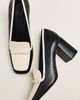 Maeve Bow Square Toe Heels - 1