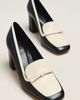 Maeve Bow Square Toe Heels - 2