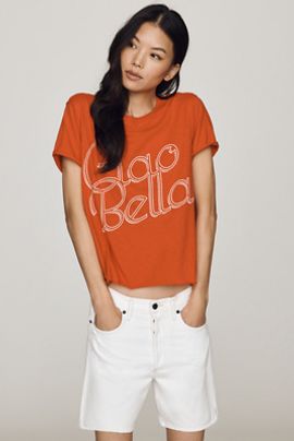 Maeve Caitlin 100% Cotton Boxy Tee