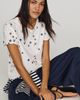 Maeve Caitlin Cotton Embroidered Boxy Tee - 1