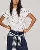 Maeve Caitlin Cotton Embroidered Boxy Tee - 2