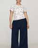 Maeve Caitlin Cotton Embroidered Boxy Tee - 9