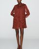 Maeve Caroline Chiffon Plissé Mini Dress - 4