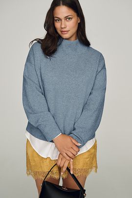 Maeve Carys Mock-Neck Sweater