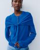 Maeve Cashmere Wool Cardigan with Scarf - 8
