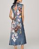 Maeve Charlette Mock-Neck Midi Slip Dress - 3