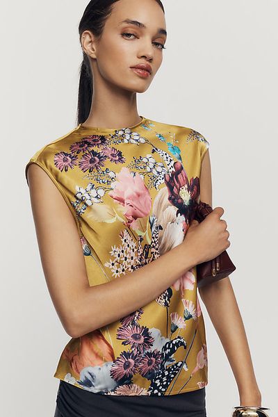 Maeve Charlette Silken Top