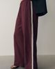 Maeve Check Wide Leg Track Pants - 3