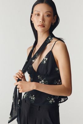 Maeve Chiffon Scarf Cami
