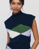 Maeve Chunky Sweater Vest - 1
