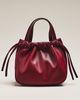 Maeve Cinched Faux Leather Crossbody Bag - 1