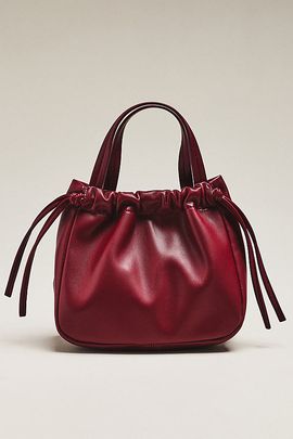 Maeve Cinched Faux Leather Crossbody Bag