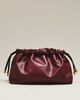 Maeve Cinched Leather Clutch - 3