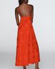 Maeve Clara Scarf-Neck Jacquard Midi Dress - 3