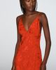 Maeve Clara Scarf-Neck Jacquard Midi Dress - 4