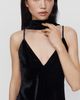 Maeve Clara Scarf-Neck Velvet Cami - 1