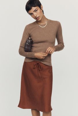 Maeve Classic Midi Skirt