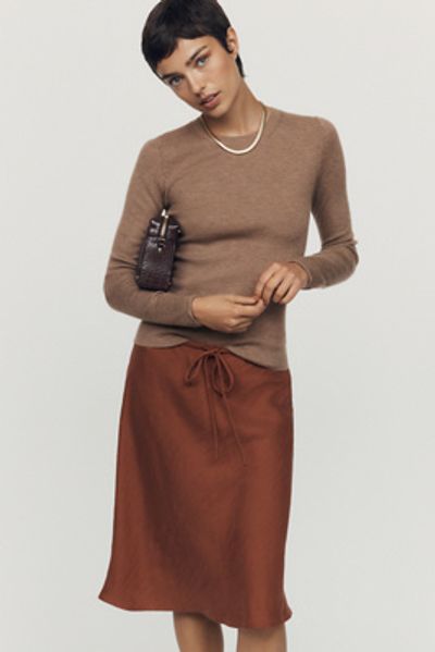 Maeve Classic Midi Skirt