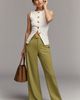 Maeve Clean Knit Trousers Pants - 1
