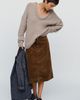 Maeve Colette Corduroy Midi Skirt - 1