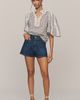 Maeve Colette Denim High-Rise Shorts - 1