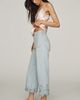 Maeve Colette Eyelet High-Rise Wide-Leg Cropped Jeans - 1