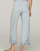 Maeve Colette Eyelet High-Rise Wide-Leg Cropped Jeans - 4