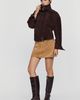 Maeve Colette Faux Suede Skort - 4