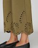 Maeve Colette Knit Cutwork High-Rise Wide-Leg Cropped Pants - 5