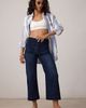 Maeve Colette Knit High-Rise Wide-Leg Cropped Jeans - 6