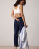 Maeve Colette Knit High-Rise Wide-Leg Cropped Jeans - 9