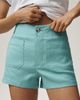Maeve Colette Linen Stretch High-Rise Shorts - 2