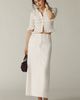 Maeve Colette Linen Stretch Maxi Skirt - 1