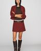 Maeve Colette Menswear Mini Skirt in Magic Fabric - 3