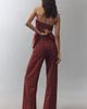 Maeve Colette Plaid High-Rise Wide-Leg Full-Length Pants - 5
