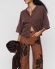 Maeve Colette Printed Wide-Leg Full-Length Pants - 3