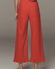 Maeve Colette Ruffle-Hem High-Rise Wide-Leg Pants in Magic Fabric - 3