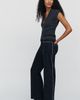 Maeve Colette Studded High Rise Wide Leg Full Length Jeans - 1