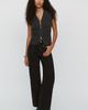 Maeve Colette Studded High Rise Wide Leg Full Length Jeans - 3