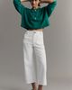 Maeve Colette Whipstitch High-Rise Crop Wide Leg Jeans by Maeve - 5
