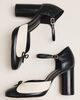 Maeve Collar Ankle Strap Heels - 2